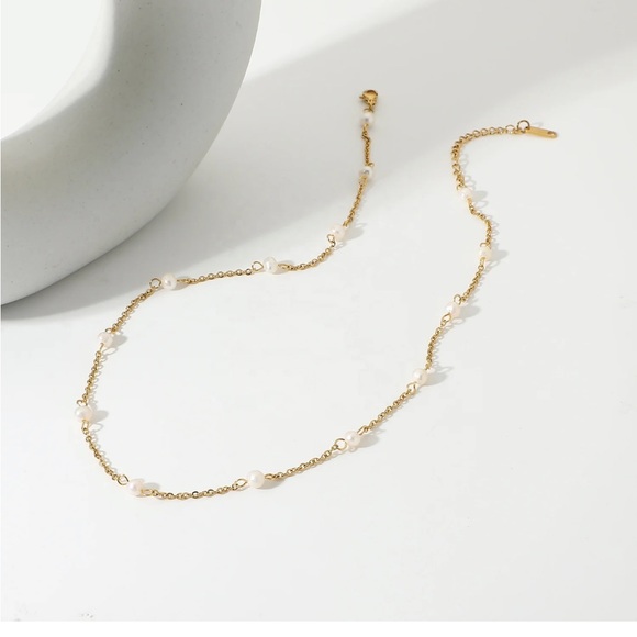 Multi white Pearl necklace - Picture 1 of 2